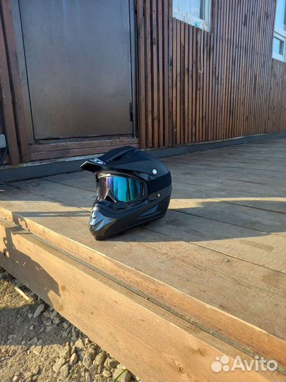 Шлем кроссовый бу