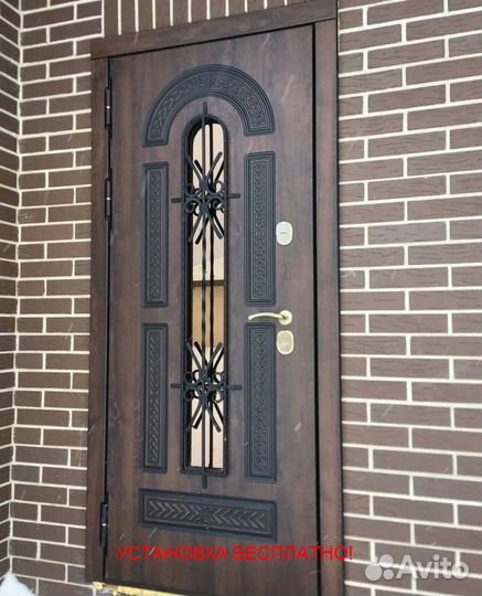 Входная дверь с качественной установкой