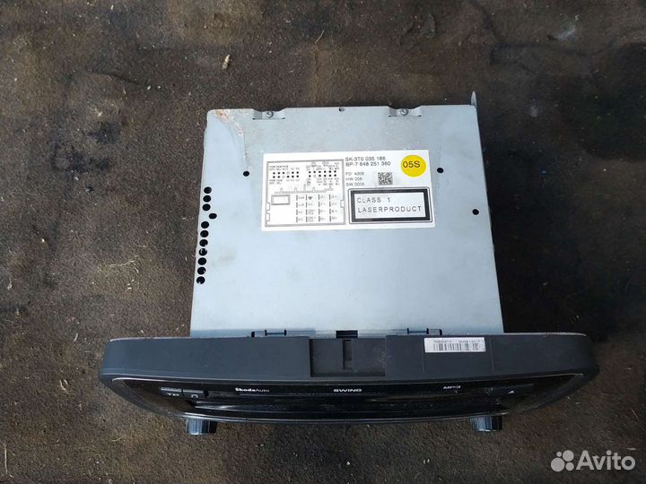 Мультимедиа skoda superb 2008 года