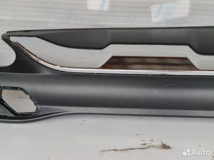 Спойлер (юбка) бампера задний Mercedes-Benz