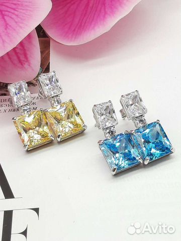 Серебряные серьги