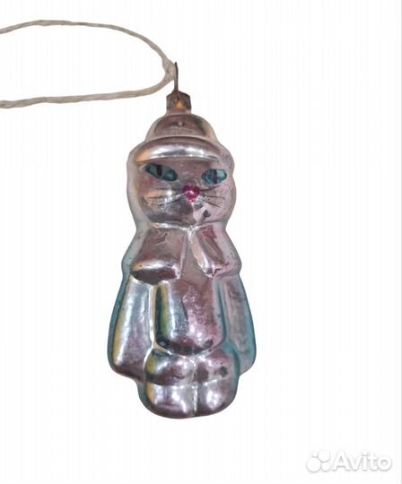 Елочные игрушки кот в сапогах СССР