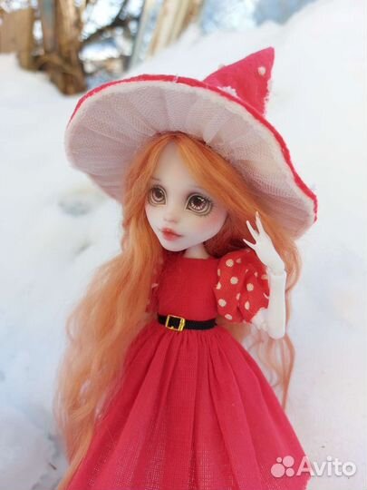 Ooak кукла monster high Френки