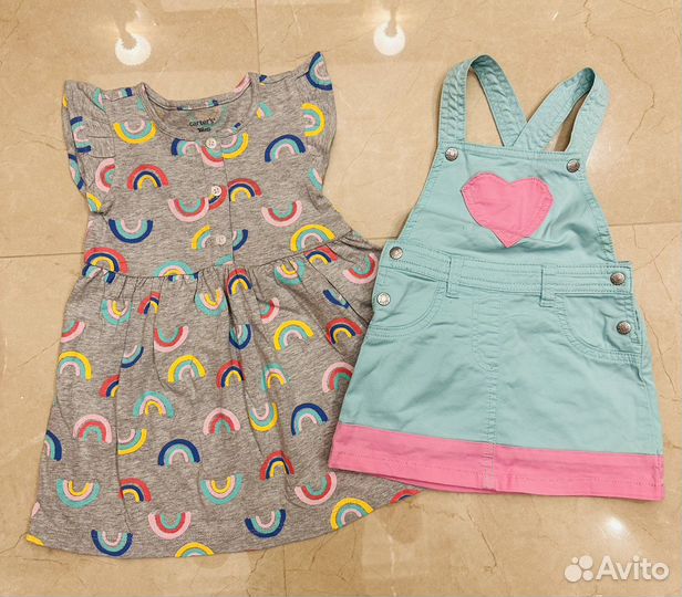 Пакет вещей для девочки размер 86
