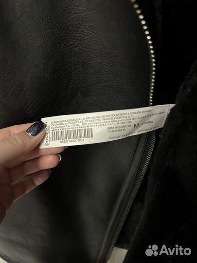 Дубленка stradivarius