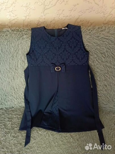 Сарафан для девочки в школу