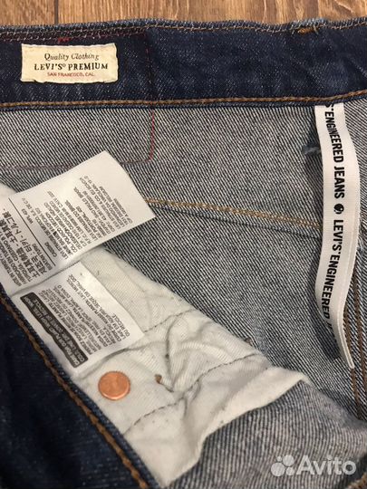 Джинсы levis LEJ 512 Оригинал W32 L32