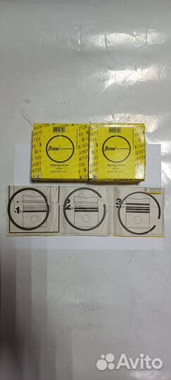 Кольца поршневые ваз goetze 76,4; 79,0; 79,7
