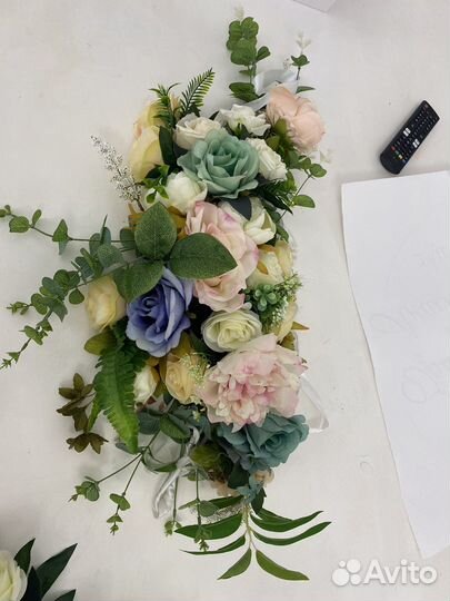 Свадебный декор. Арка, цветы на столы