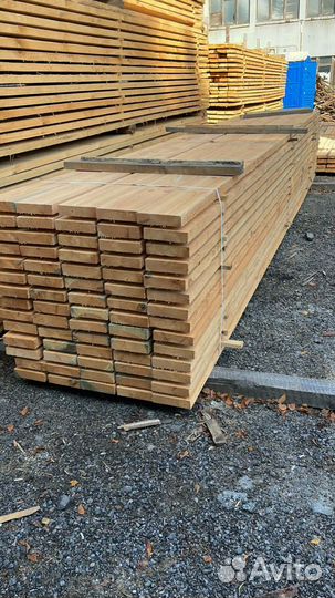 Доска обрезная 50х200х6000мм с доставкой