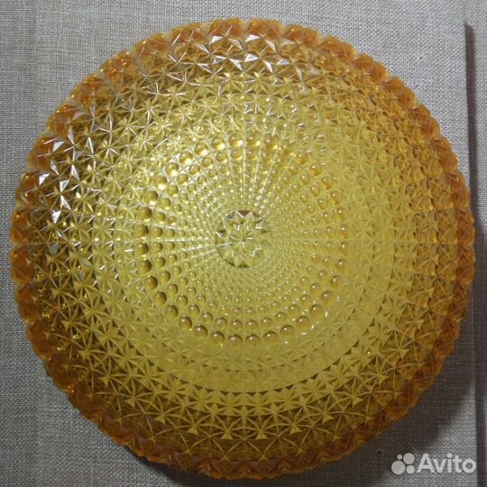 Люстра Потолочная модерн - 90008/1 янтарный