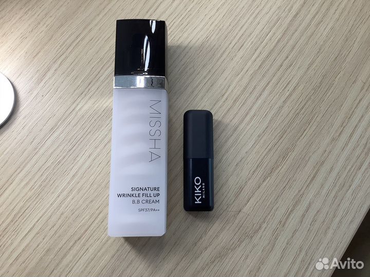 Missha BB крем Wrinkle Filler Signature + помада