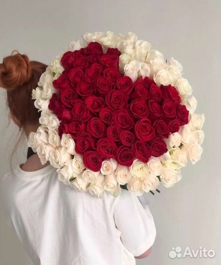 Цветы розы букет