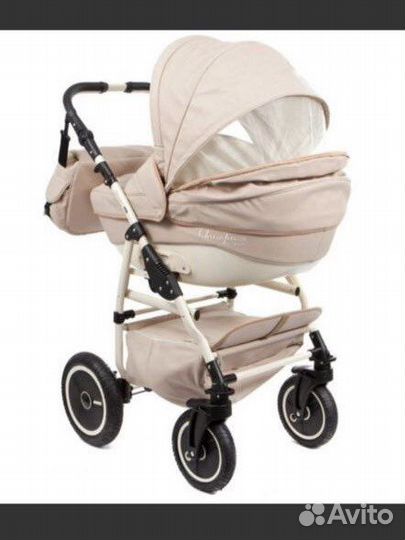 Коляска 2 в 1 эко кожа