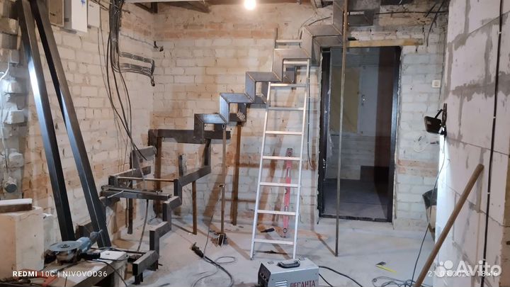 Изготовление металлических лестниц