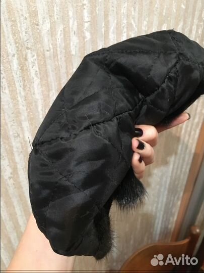 Норковый берет