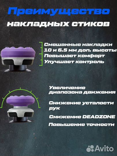 Накладки на стики для PS 4 5