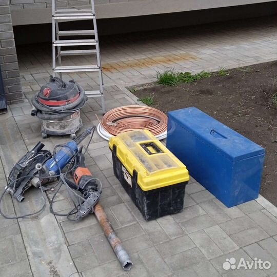 Установка Трасса для кондиционера сплит системы