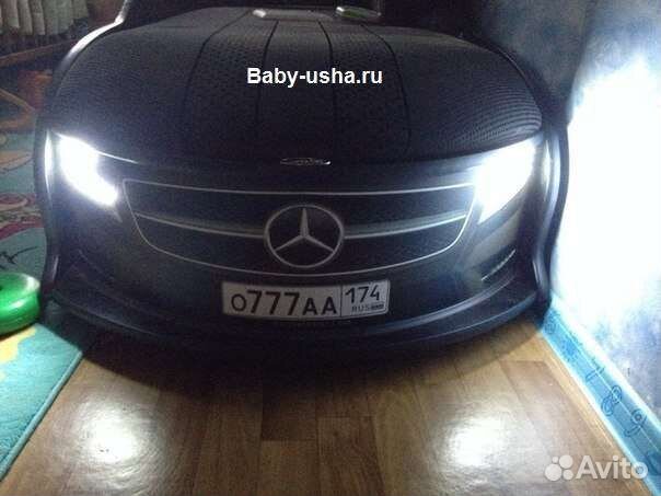 Детская кровать машина