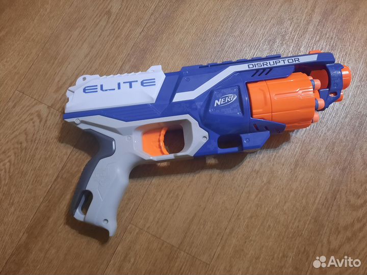 Nerf elite с пулями