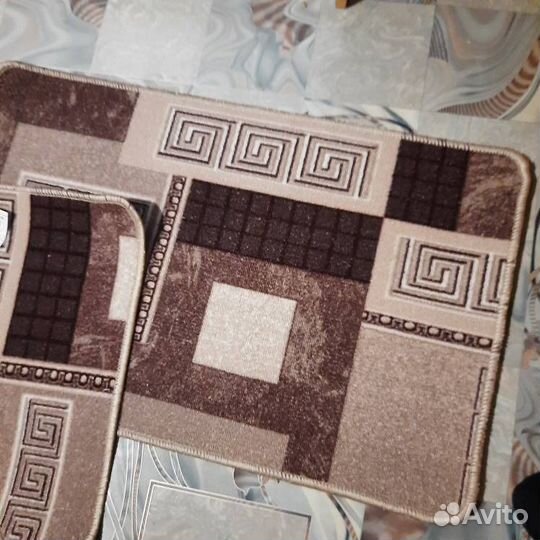 Коврик для ванной и туалета, 50х80, 50х50