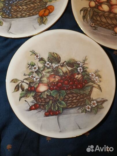 Набор декоративных тарелок Чехия