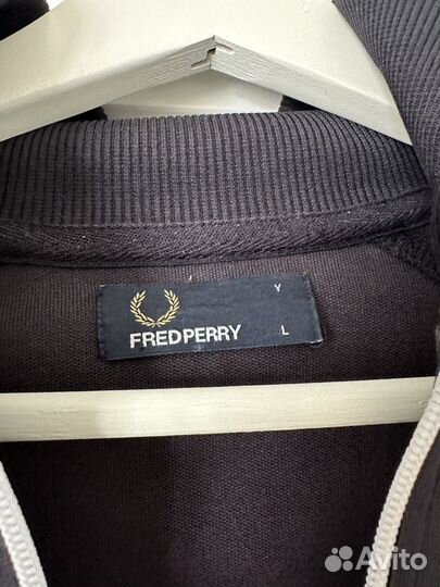 Fred perry олимпийка с лампасами оригинал