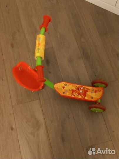 Самокат детский трехколесный бу
