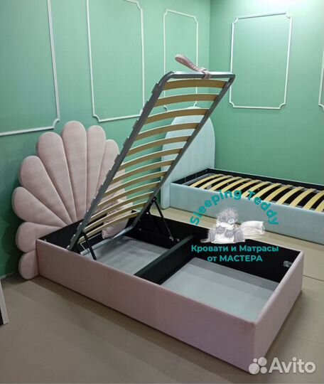 Детская кровать с мягким бортиком