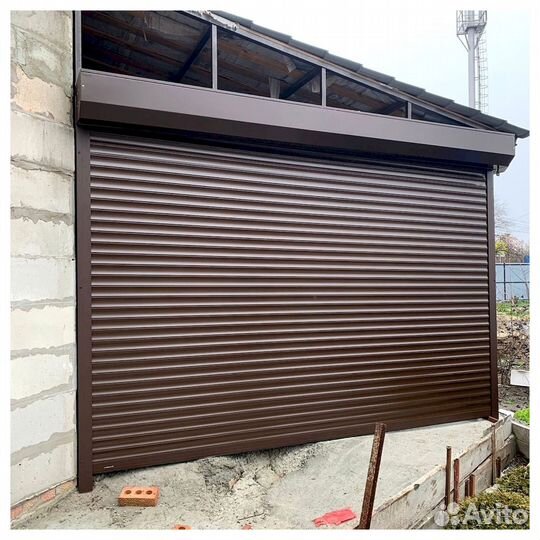 Ворота алютех роллетные