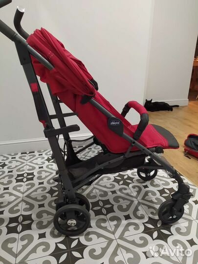 Коляска прогулочная трость chicco lite way