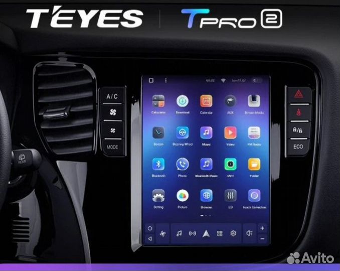 Teyes Tpro2 тесла стиль для мицубиси оутландер