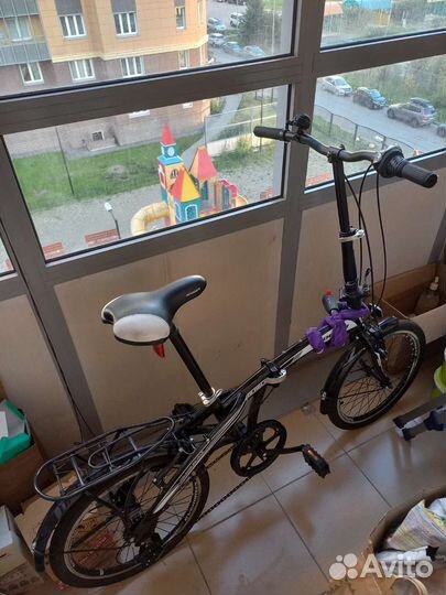 Велосипед складной hogger с замком