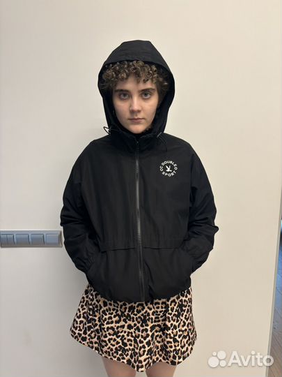 Куртка женская черная осення