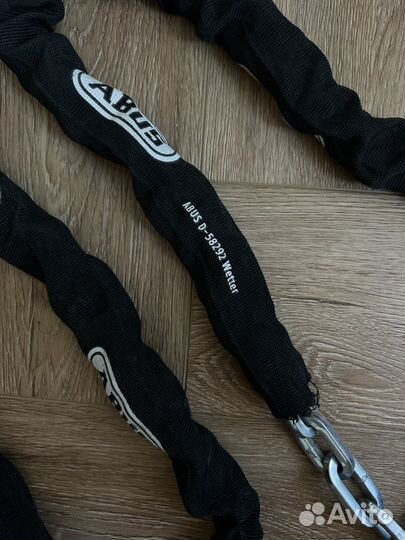 Замок цепь для велосипеда abus