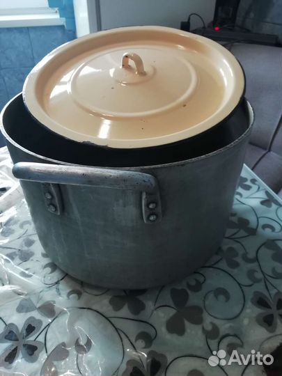 Кастрюля алюминиевая 20 литров