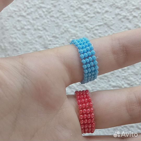 Кольца из бисера