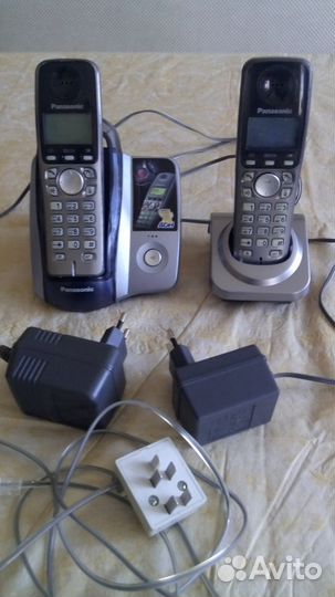 Радиотелефон Panasonic 2 трубки