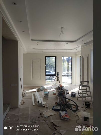 Шпаклёвка стен