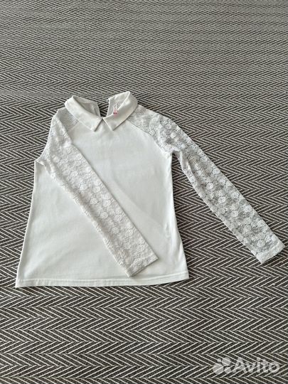 Блузка школьная 134 140