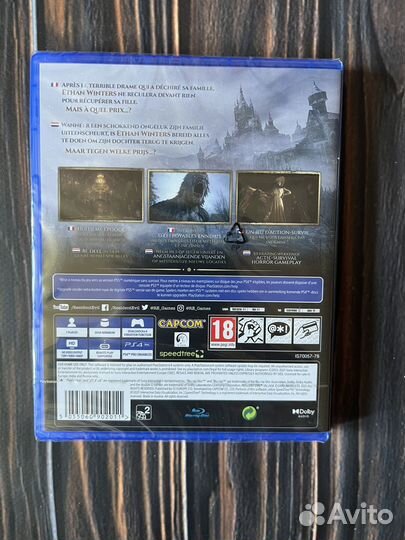 Resident evil village ps4 (диск новый)