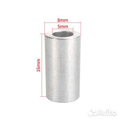 Дистанционная втулка 5х8х16 мм