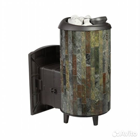 Печь Для Бани Атмосфера L+ ламели «Жадеит» наборны