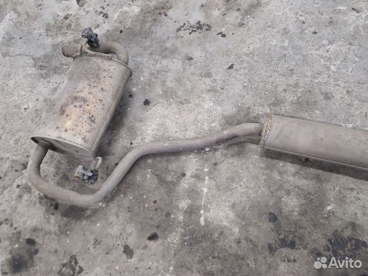 Глушитель с катализатором в сборе Рено Дастер 2.0