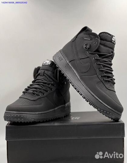Ботинки Nike Air Force 1 Duckboot (с мехом) (Арт.28048)
