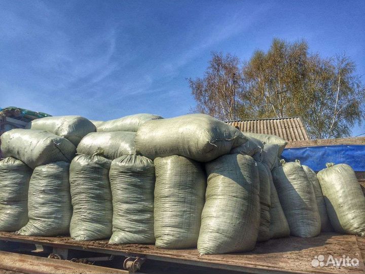 Навоз перегной в мешках. пгс. Песок