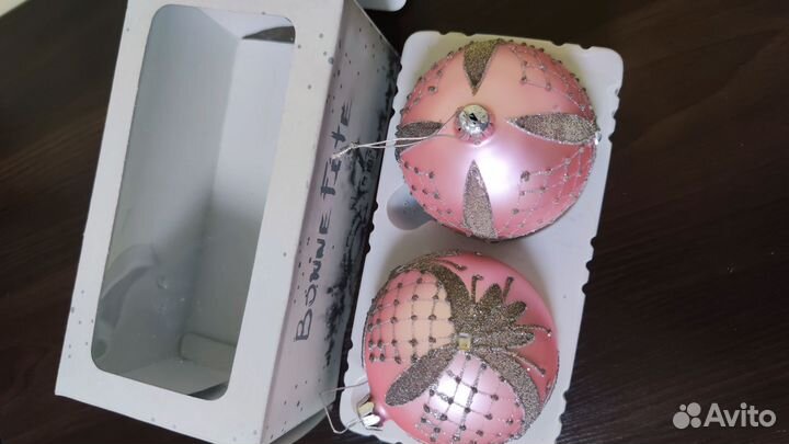 Елочные игрушки Bonne Fete Шары