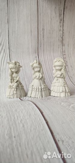 Статуэтки под расскраску. Детям