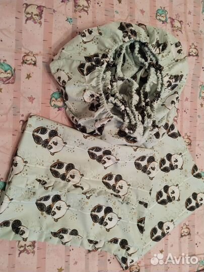 Комплект детского постельного белья сатин