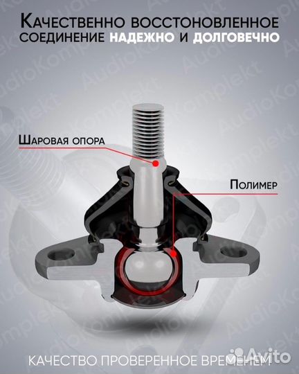 Реставрация шаровых опор